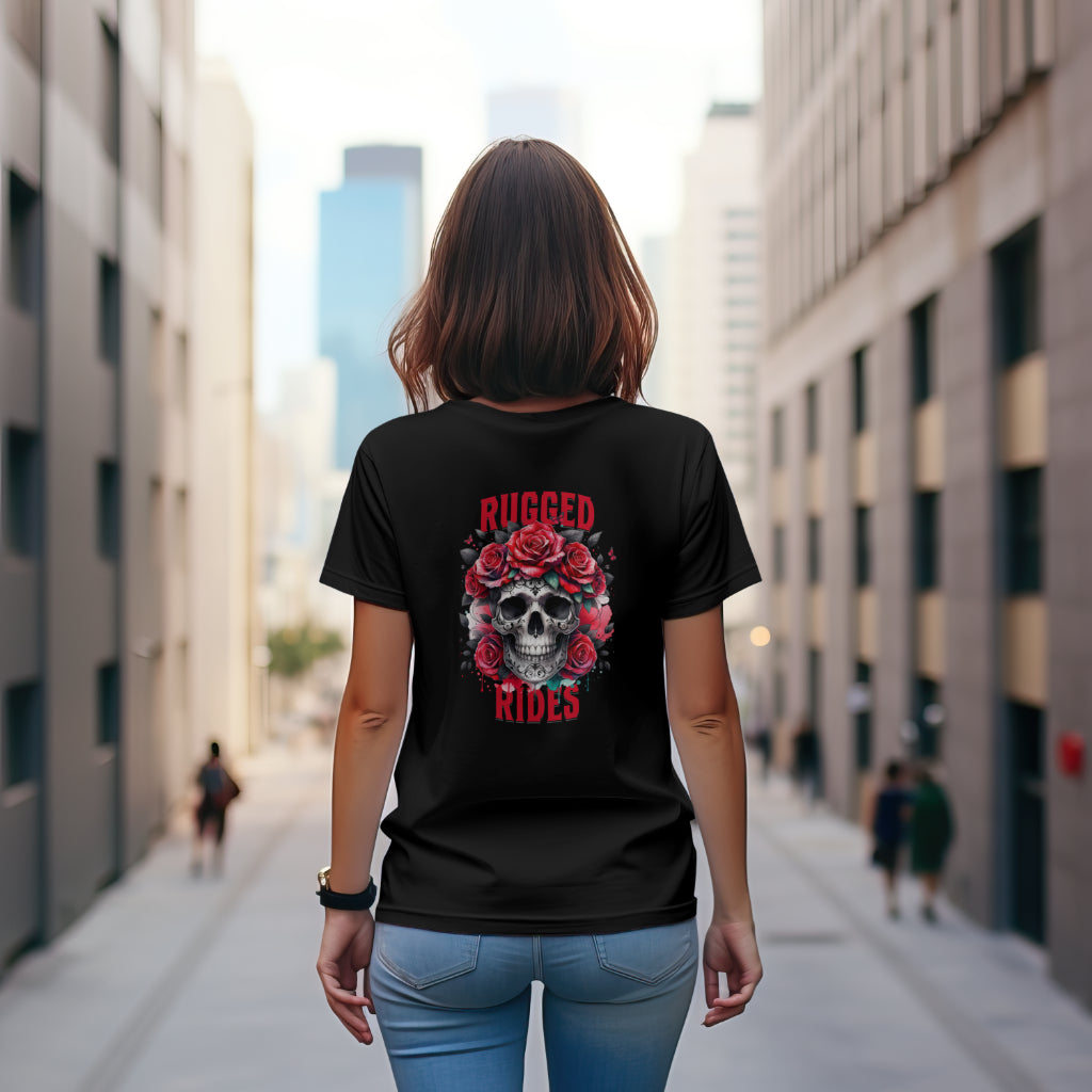 BLACK ROSE TEE