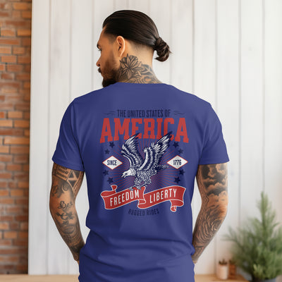 Liberty, Freedom, & Rugged Rides Tee