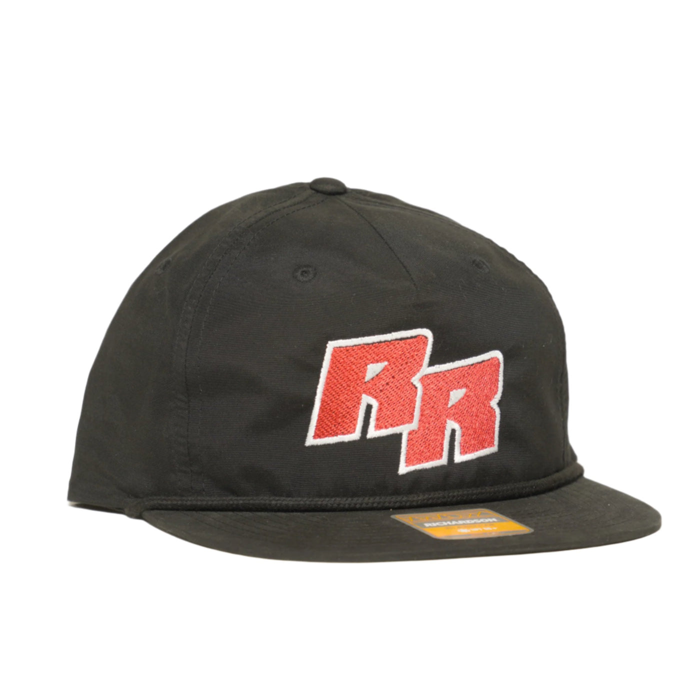 Red On ALL Black Rope Hat