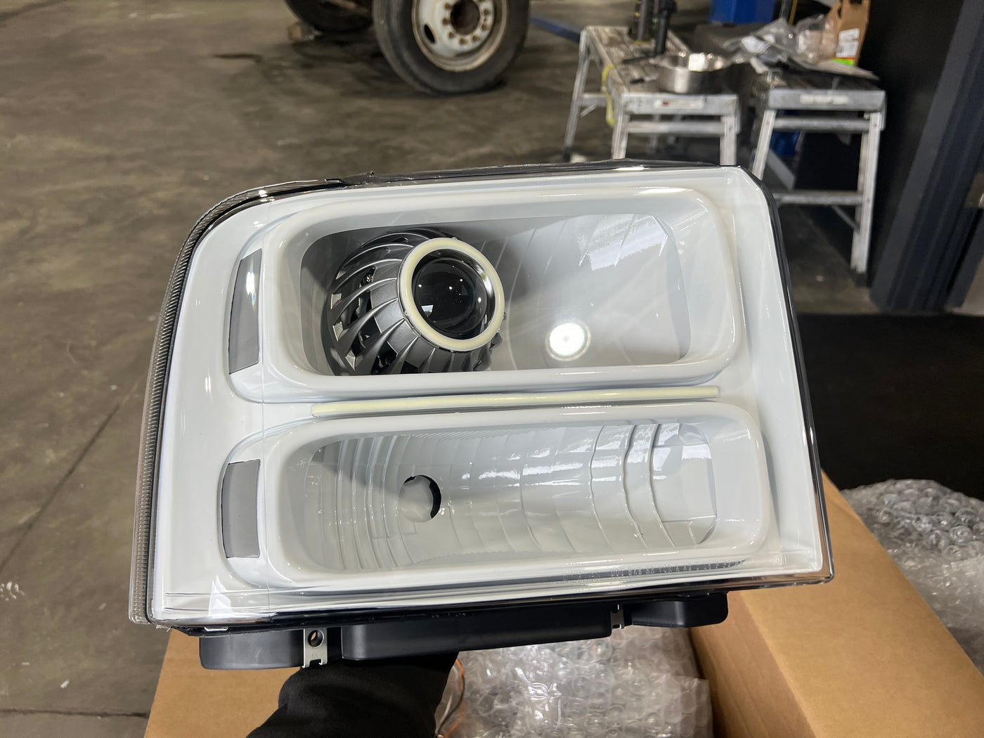 1999-2007 Ford Superduty Paint Matched Headlights