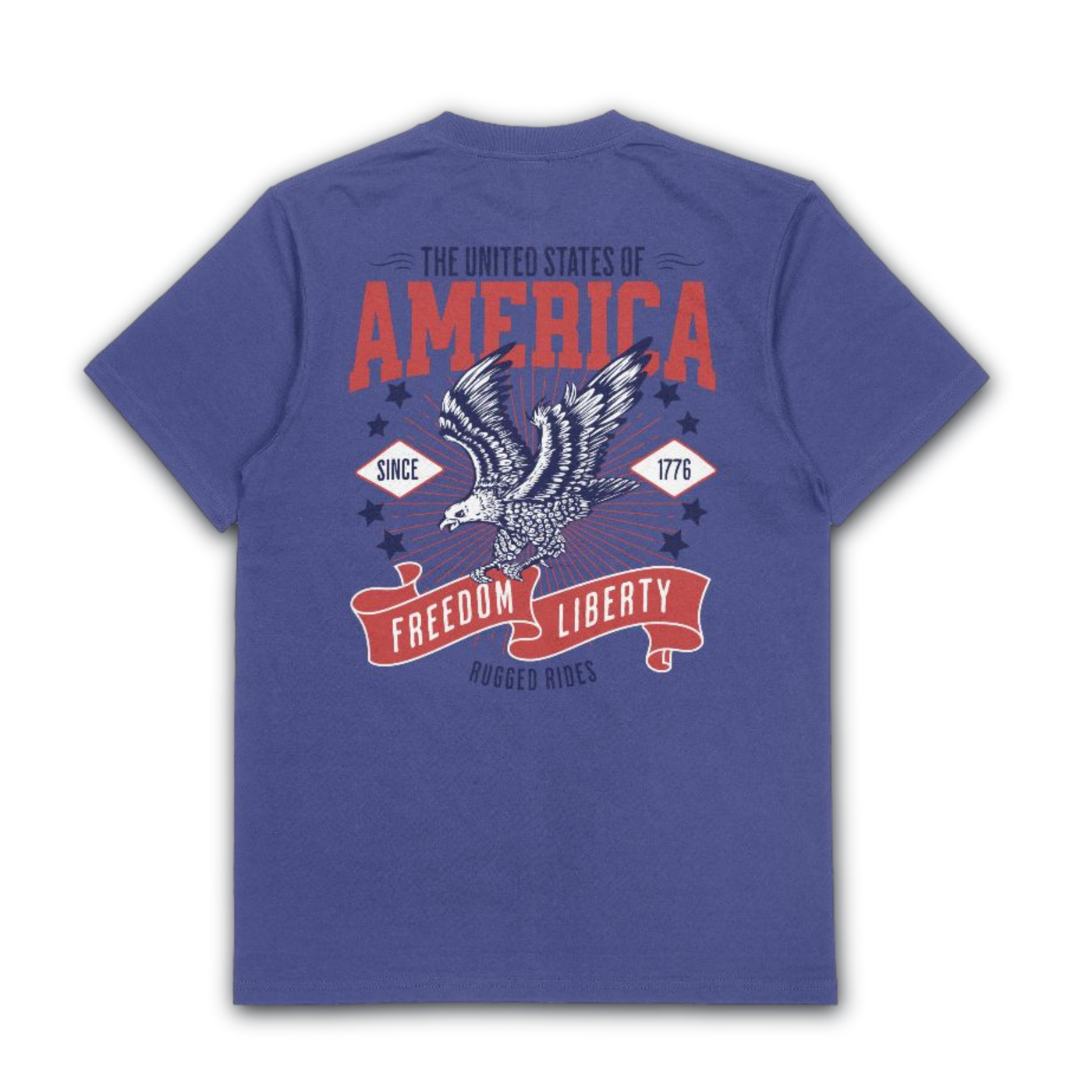 Liberty, Freedom, & Rugged Rides Tee