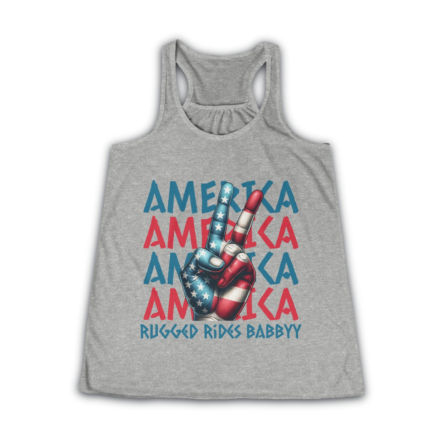 RUGGED RIDES BABBYY WOMANS TANK